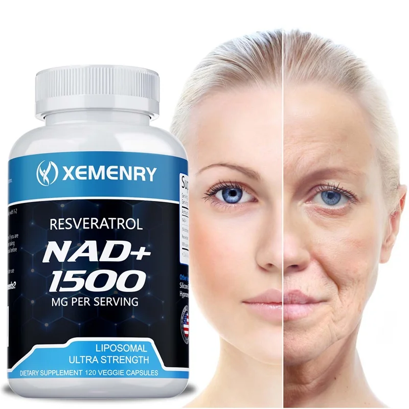 Resveratrol Capsule Anti Aging - NAD+-Ergänzungsmittel – enthält Resveratrol zur Unterstützung
