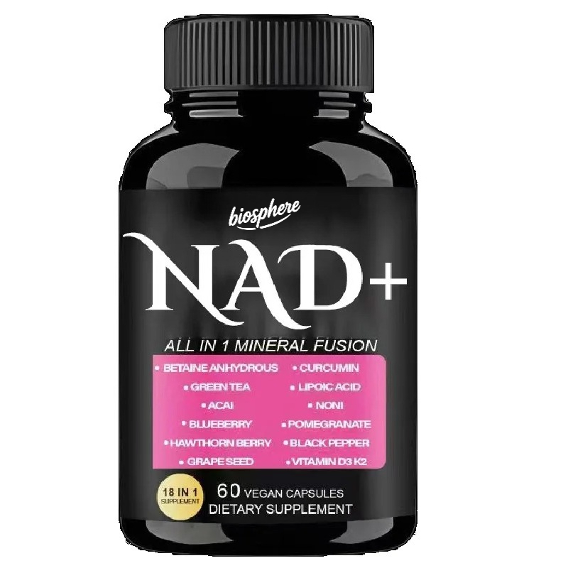 Resveratrol Capsule Anti Aging - NAD-Nahrungsergänzungsmittel mit Nicotinamid-Nukleosid, Resveratrol und Quercetin