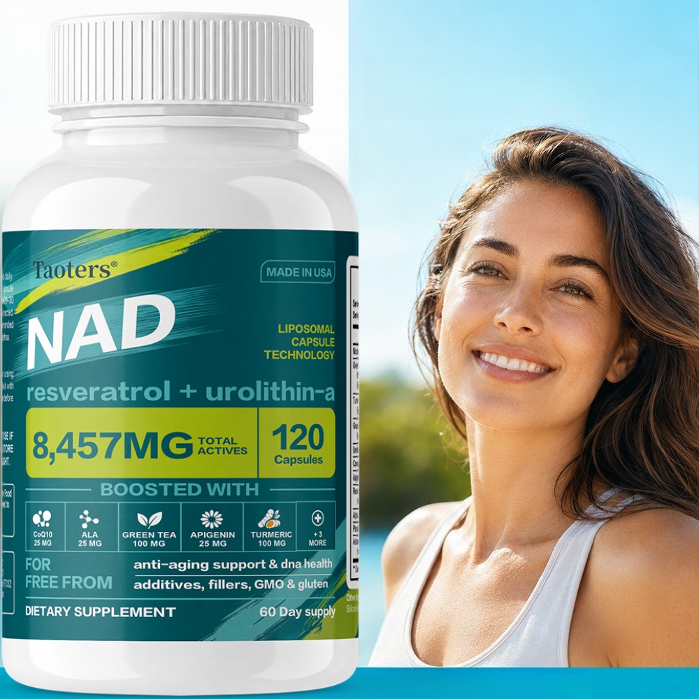 Resveratrol Capsule Anti Aging - NAD + Resveratrol Nahrungsergänzungsmittel - Anti-Aging