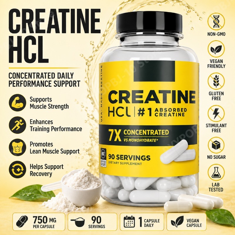Kreatin HCl 750mg 90 Kapseln F – Nutrition In Fitness Bewertung und Preis