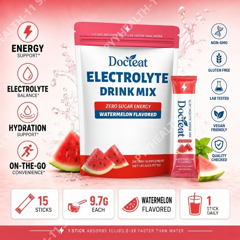 Wassermelonen-Elektrolyt-Geträ – Electrolyte Powder Pack Bewertung und Preis