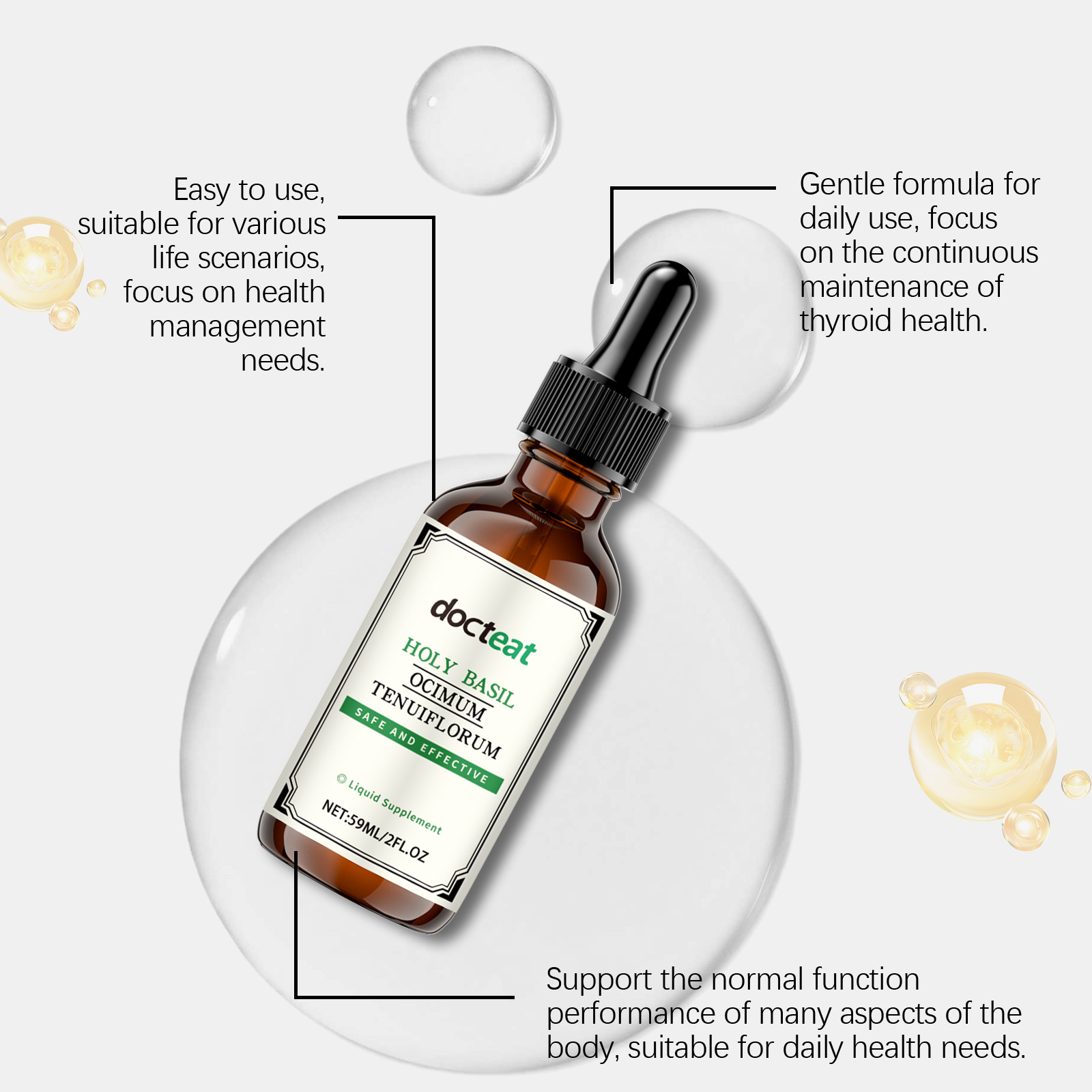 Schilddrüsen-Gesundheitstropfe – Iodine Drops Supplement Bewertung und Preis
