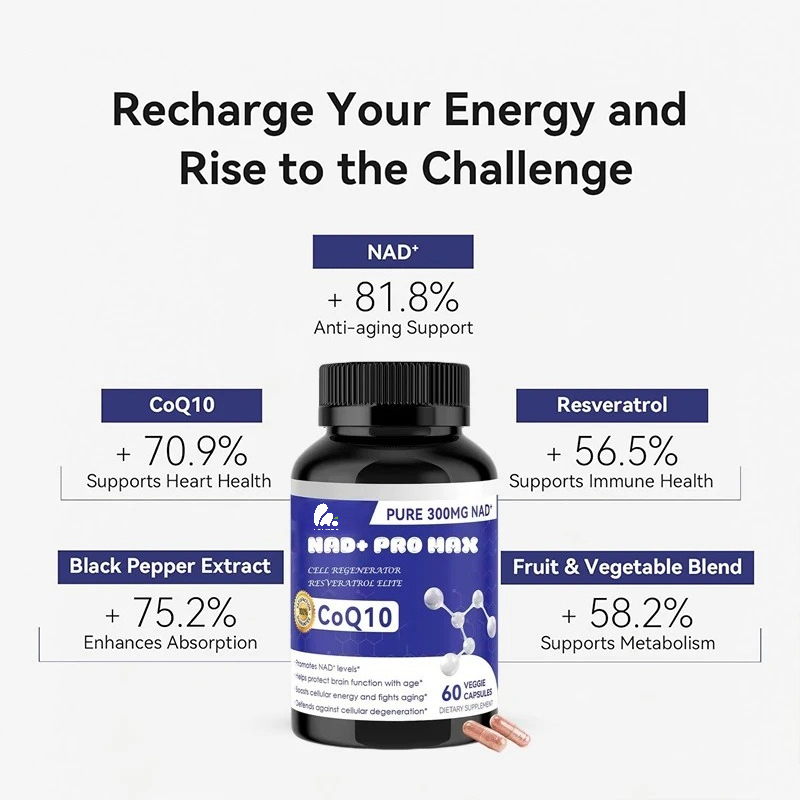 NAD+-Nahrungsergänzungsmittel, – Resveratrol Capsule Anti Aging Bewertung und Preis